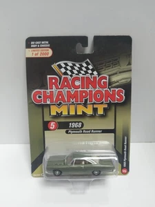 Racing Champions 1968 Plymouth Road Runner como nuevo escala 1:64 - verde - Imagen 1 de 4