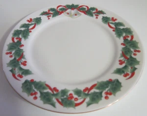 Piatto pane e burro Royal Majestic Fine China Noel 8401 - Foto 1 di 7