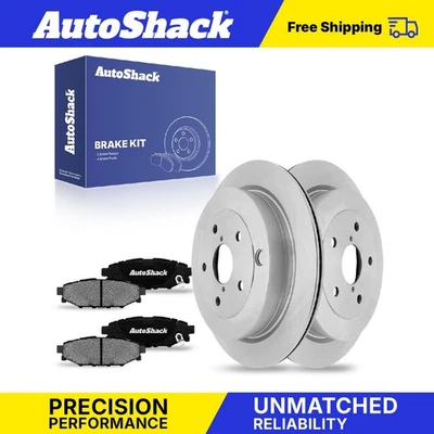 Rear Brake Rotors Ceramic Pads for Subaru B9 Tribeca 2008-2014 Tribeca - Imagem 1 de 4