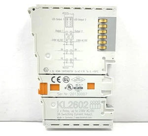 BECKHOFF KL2602 Digital Output Module 2-channel New - Picture 1 of 4