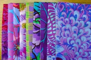 Kaffe Fassett Mix ~ PURPLES-23 - Picture 1 of 1