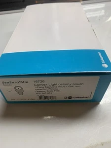 COLOPLAST Luz Convexa 16726 Mio 1 Pieza EasiClose AMPLIO Salida NUEVO - Imagen 1 de 3
