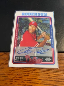 2005 TOPPS CHROME #224 CHRIS ROBERSON (RC)!! $1 SHIPPING! "A" - Picture 1 of 2