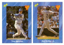 1991 Classic I SEATTLE MARINERS Team Set