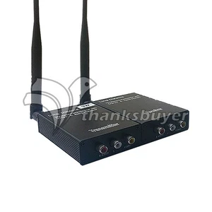 2.4GHz 3W Wireless Audio Video Transmitter AV Sender Receiver TX RX 2.4G 2000M - Foto 1 di 4
