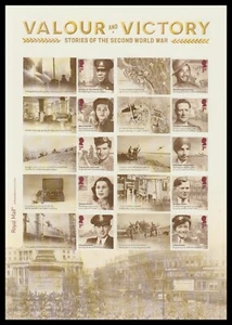 GB LS171 Valour and Victory collector sheet MNH 2025 - Picture 1 of 1