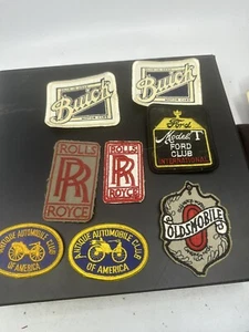 Vintage Car Patch Lot Of 8 Super Cool - Picture 1 of 6
