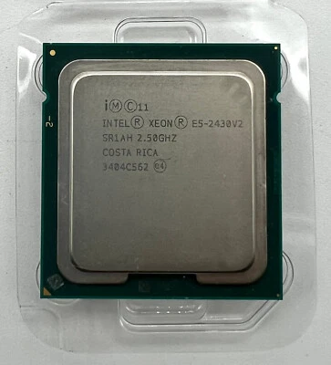 Intel Xeon E5-2430V2 2.50 GHz Hexa-Core CPU Processor SR1AH LGA1356 Socket - Image 1 of 2