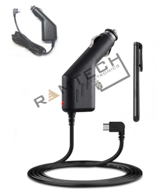 2A DC Car Vehicle Power Charger Adapter Cable For Garmin RV 780 785 Traffic GPS - Image 1 of 4