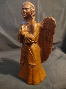 Joyeux Angel Carving Figurine Ltd. Edition by Pam Tally Stoneburner 1990 - Picture 1 of 6
