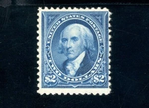 Scott 262 OG MLH FVF US 1895 $2 Madison SCV $2750 +Cert - Picture 1 of 3