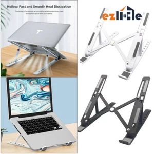 Adjustable Folding Cooling Laptop Stand Notebook Bracket Portable Tablet Holder - Picture 1 of 12