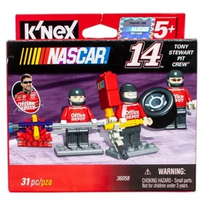 K'Nex NASCAR Tony Stewart Pit Crew 31 Pieces 36058 - Picture 1 of 5