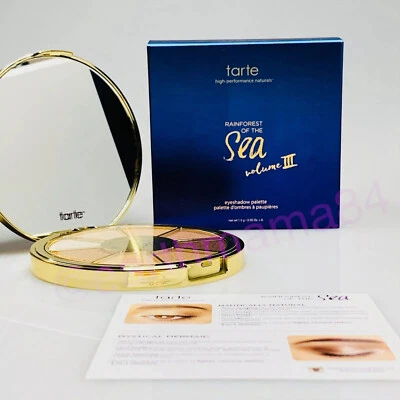 BNIB ~ Tarte Rainforest Of The Sea Eyeshadow Palette Vol 3 III ~ Limited Edition - Image 1 of 4