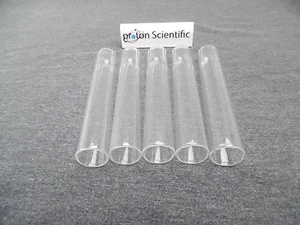 Glass Test Tubes 5 x Kimble Brand 16mm x 125mm Rimless ( Pack of Five ) - Picture 1 of 1