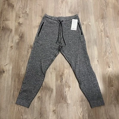 Jogger talla L-Lululemon Engineered Warmth nuevo con etiquetas mezcla de lana merino CHRM/LNR/BLK Foto 1 de 4