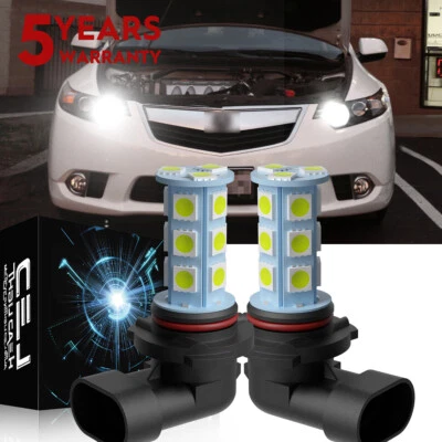 2 9005 6000K LED luz de circulación diurna DRL bombillas para Acura TL RL ILX TSX RDX MDX Foto 1 de 4