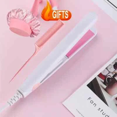 2 in 1 Mini hair Portable Straightener Pro Curler Hair Wand iron curling iron - Image 1 of 4