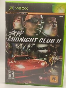 -Midnight Club II (Microsoft Xbox, 2003) Complete, Tested