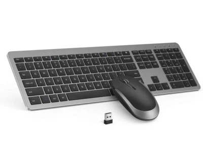 Seenda WGJP-031B Wireless Keyboard and Mouse Combo - Space Gray - Image 1 of 4