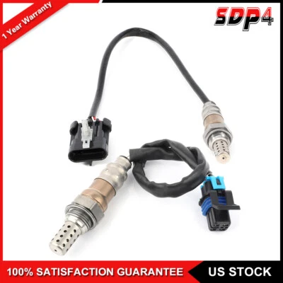 2pcs O2 02 Oxygen Sensor Upper Downstream for 1996 Oldsmobile Cutlass Ciera 3.1L - Image 1 of 4