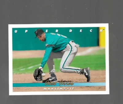 Alex Arias 1993 Upper Deck Series 2 #631 Florida Marlins - Image 1 of 2