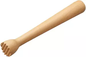 Wooden Muddler for Cocktails 10 Inch, Home and Bar Muddler for Mojitos, Fruit Dr - Picture 1 of 12