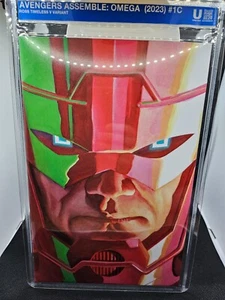 AVENGERS MONTAGE: OMEGA ALEX ROSS ZEITLOSE VARIANTE UNZIRKULIERT SELTEN - Bild 1 von 2
