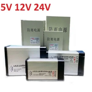 DC 5V/12V/24V Regenfest Geregelt Schaltnetzteil Trafo LED 5A -70A - Bild 1 von 20