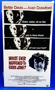 What Ever Happened To Baby Jane? VHS New Horror 1962 Joan Crawford Free Ship - Picture 1 of 6