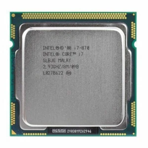 Original Intel Core i7-870 2.93 GHz 4 cores 8M LGA 1156 Processor CPU - Picture 1 of 1