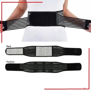 Fascia lombare autoriscaldante elastica supporto schiena sollievo del dolore - Foto 1 di 2