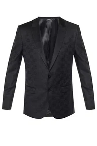 DOLCE & GABBANA Blazer Martini Black Wool Formal Coat IT44/ US34/ XS RRP 2480usd - Picture 1 of 13