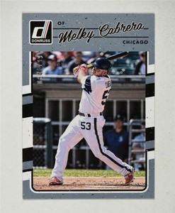 2017 Donruss Gray Border #76 Melky Cabrera /199 - NM-MT