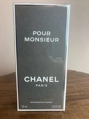 Chanel POUR MONSIEUR Eau de PARFUM Men's Spray 2.5fl oz/75ml EDP NEW & SEALED - Image 1 of 4