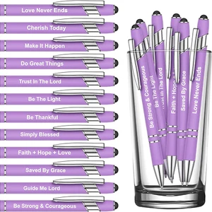 12 Pcs Inspirational Ballpoint Pens Funny Pen Quotes Pen Motivational Encouragin - Picture 1 of 7