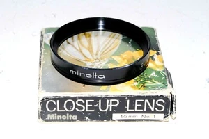 Minolta vintage 55mm No1 close-up lens - Picture 1 of 2