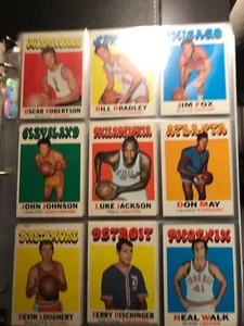 1971-72 Topps Basketball Set Ex+ High End - Bild 1 von 6