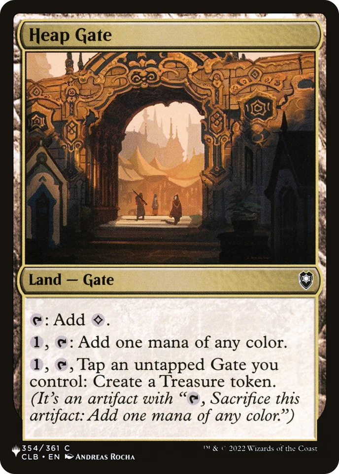 Heap Gate #354 | Near Mint | The List Magic MTG - Image 1 of 1
