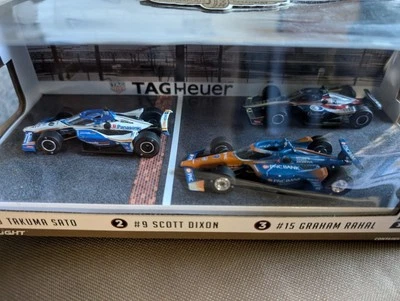 Indianapolis 500 Podium 2020 juego de 3 piezas 1/64 coches modelo diecast Greenlight 10885 Foto 1 de 2