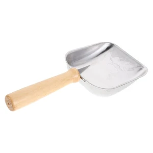  Cuchara de acero inoxidable para alimento para perros gatos pájaros conejos - Alimentador de cuchara de alimentación para mascotas - Imagen 1 de 12