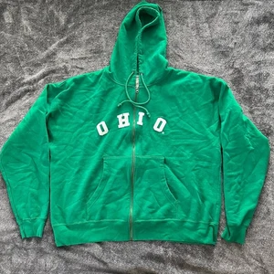 Vintage Steve & Barry’s Ohio University Bobcats Hoodie Zip Up XXL Jacket Green - Picture 1 of 12