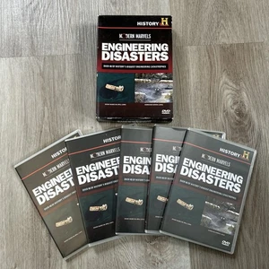 Modern Marvels: Engineering Disasters 5 Disc Complete DVD Set History Channel - Picture 1 of 15