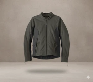 Harley Davidson Lederjacke / Motorradjacke Gallun 2.0 H-D Triple Vent System CE - Bild 1 von 9