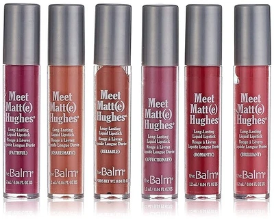 theBalm Meet Matt(e) Hughes Set of 6 Mini Long-Lasting Liquid Lipsticks, 0.04 oz - Image 1 of 4
