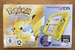 NINTENDO 2DS POKEMON SPECIAL PIKACHU EDITION YELLOW VERSION HANDHELD CONSOLE-NEW - Picture 1 of 7