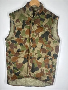 Walkabout Australian Army Camouflage Puffer Vest Size L Mens Military - Picture 1 of 6