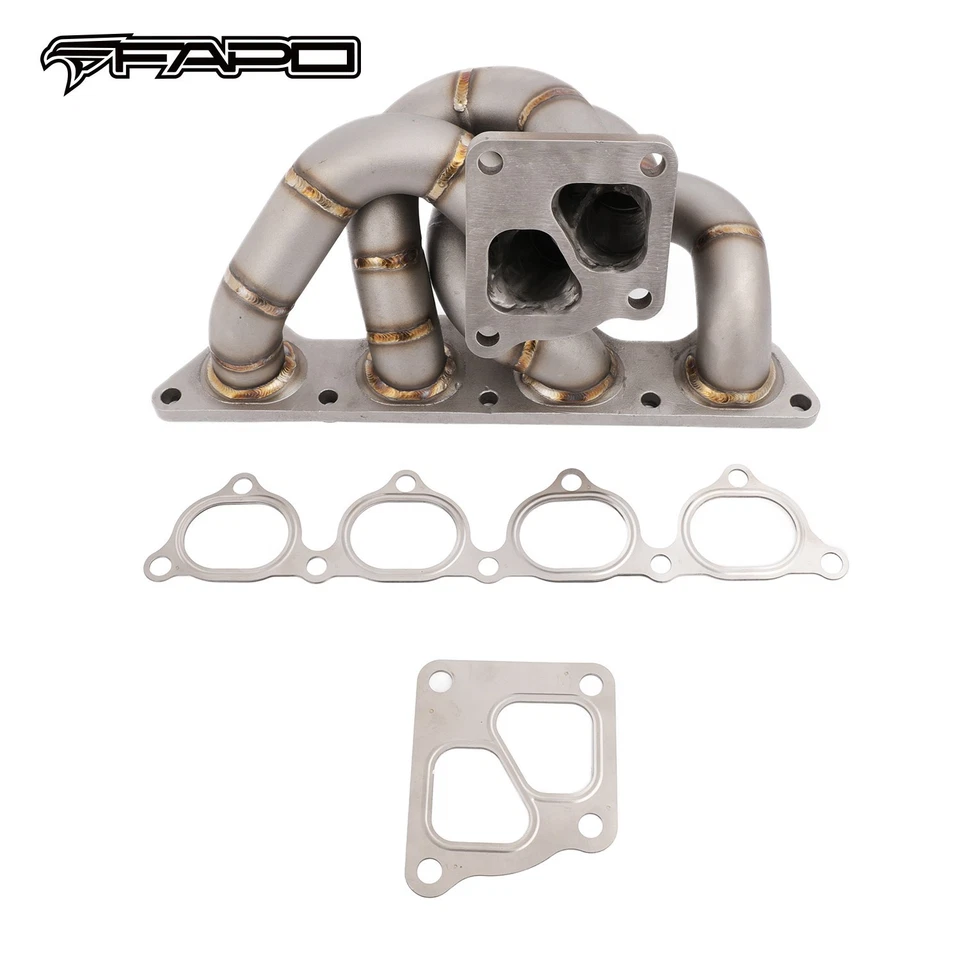 Colector turbo FAPO para 91-92 Mitsubishi Galant VR-4 4G63T 2,0 L turboalimentado Foto 1 de 4