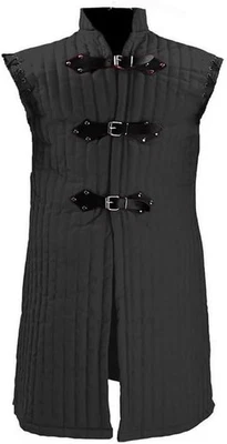 Gambeson Chaleco Abrigo Grueso Acolchado SCA LARP Chaqueta Acolchada Algodón Disfraz Vestido Foto 1 de 4