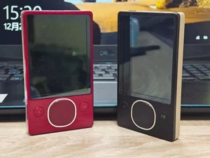 MICROSOFT ZUNE CUStOM RED/BLACK 128GB....NEW BATTERY... - Picture 1 of 8